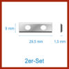 Wendemesser Ersatzmesser für Nutfräser 12 mm
