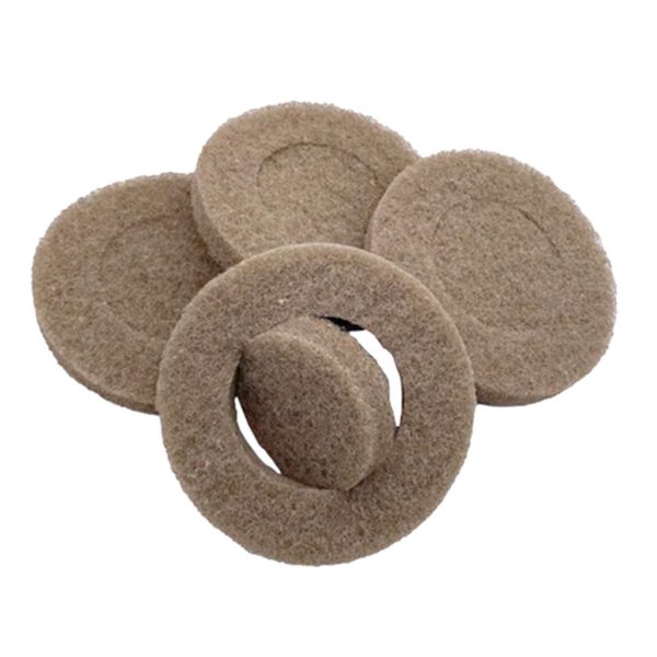 Super Pads für Exzenterschleifer Polierpads ø152mm beige